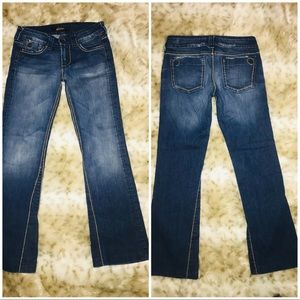 Serfontaine  Dark rinse with fade Jeans 27